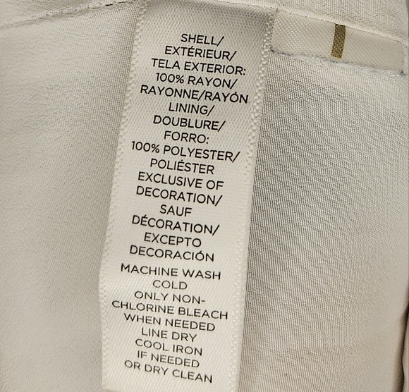 LOFT Orange Blue Flutter Sleeve Sundress - Picture 7 of 10